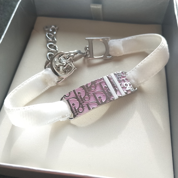 Christian Dior Pink Trotter Ankle or Bracelet - Picture 2 of 3